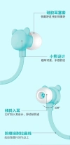 Sogo brand headphones, MC-129 mobile phone headphones, ear tips, ear labels, headphones with labels, wired headphones, ear cables Application Scenario